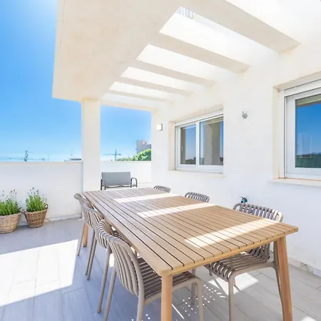 Apartment Terrace With Sea & Africa Views And Pool Tarifa